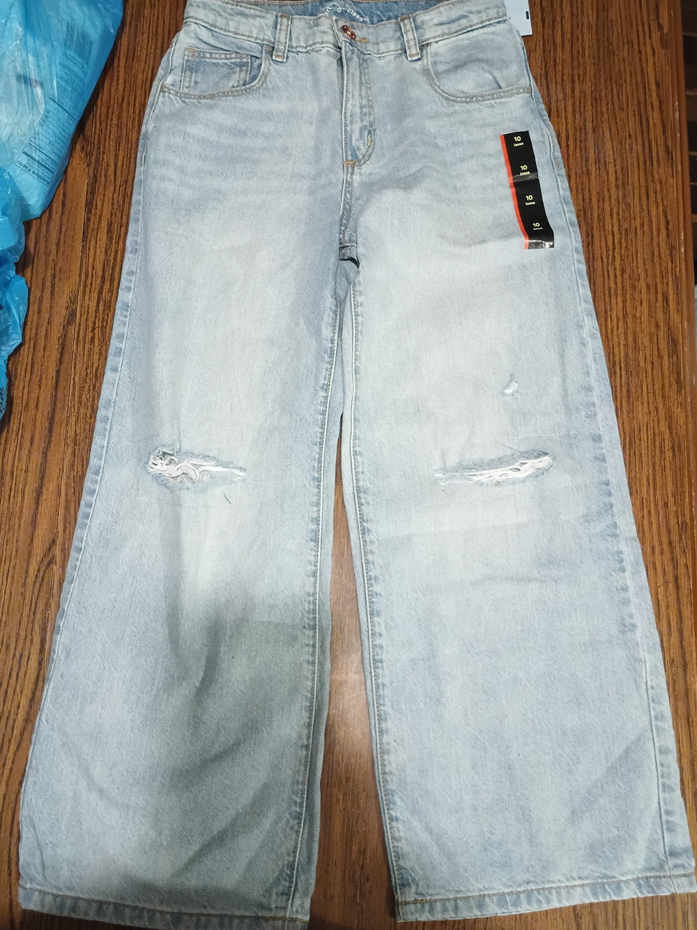 Art Class Baggy Jeans Girls 10 Nwt
